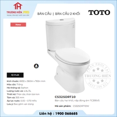 Bàn Cầu TOTO CS325DRT10