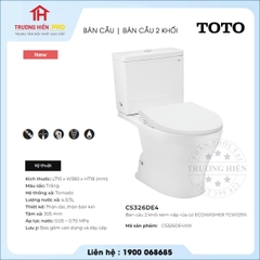 Bàn Cầu TOTO CS326DE4