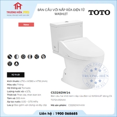 Bàn Cầu TOTO CS326DW14