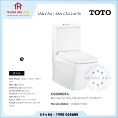 Bàn Cầu TOTO CS680DT4