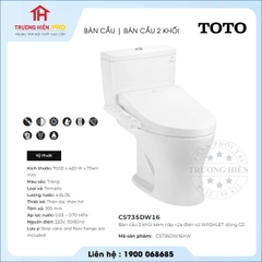 Bàn Cầu TOTO CS735DW16