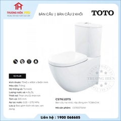 Bàn Cầu TOTO CS761DT5