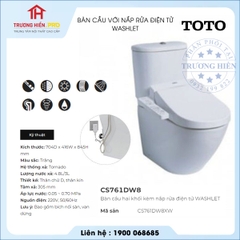 Bàn Cầu TOTO CS761DW8