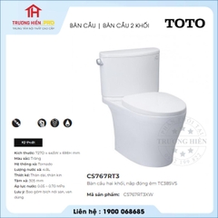 Bàn Cầu TOTO CS767RT3