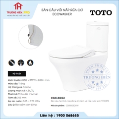 Bàn Cầu TOTO CS818DE2