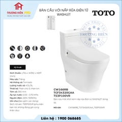 Bàn Cầu TOTO CW166RB TCF34320GAA T53P100VR