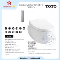 Bàn Cầu TOTO CW812REA TCF4911EZ WH172AT TCA465 MB176GWH