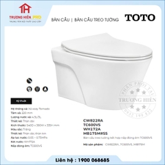 Bàn Cầu TOTO CW822RA TC600VS WH172A MB175MSS