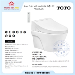 Bàn Cầu TOTO CW822RA WH172A TCF24410AAA MB175MSS