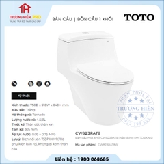 Bàn Cầu TOTO CW823RAT8