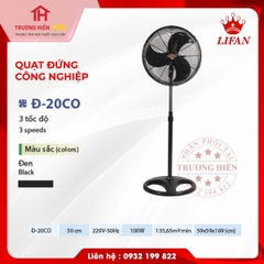 QUẠT ĐỨNG CÔNG NGHIỆP LIFAN Đ-20CO