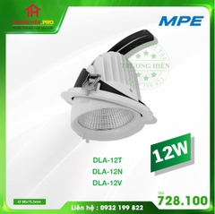 ĐÈN DOWNLIGHT ĐIỀU CHỈNH 12W MPE