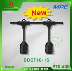 DÂY ĐÈN TRANG TRÍ NGOÀI TRỜI E27 DDCT10-15 10M MPE