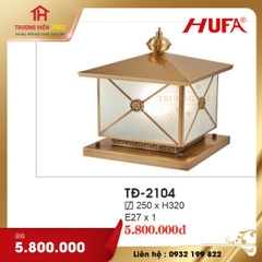 ĐÈN TRỤ CỔNG HUFA TD 2104