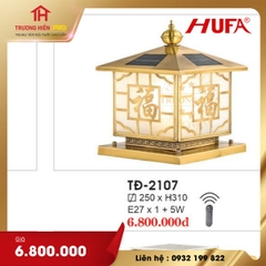 ĐÈN TRỤ CỔNG HUFA TD 2107