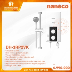 MÁY NƯỚC NÓNG  CÓ TRỢ LỰC PANASONIC DH-3RP2VK (Dòng tiêu chuẩn)