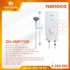 MÁY NƯỚC NÓNG  CÓ TRỢ LỰC PANASONIC DH-4MP1VW (Dòng tiêu chuẩn)