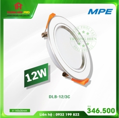 ĐÈN LED DOWNLIGHT 3 MÀU DLB 12W MPE