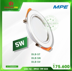 ĐÈN LED DOWNLIGHT DLB 5W MPE