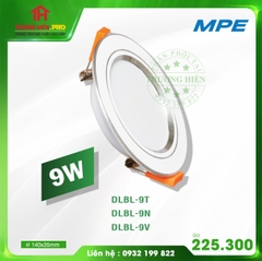 ĐÈN LED DOWNLIGHT DLB 9W Ø105 MPE