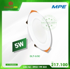 ĐÈN LED DOWNLIGHT 3 MÀU DLT 5W MPE