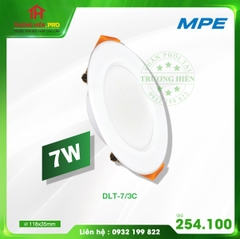 ĐÈN LED DOWNLIGHT 3 MÀU DLT 7W MPE