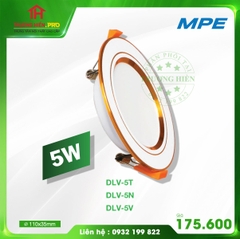 ĐÈN LED DOWNLIGHT DLV 5W MPE