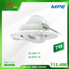 ĐÈN DOWNLIGHT ĐIỀU CHỈNH GÓC CHIẾU MẶT TRÒN 7W MPE