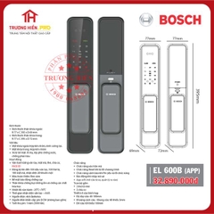 Ổ KHÓA ĐIỆN TỬ BOSCH EL 600B (APP)