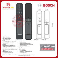 Ổ KHÓA ĐIỆN TỬ BOSCH EL 600KB (APP)