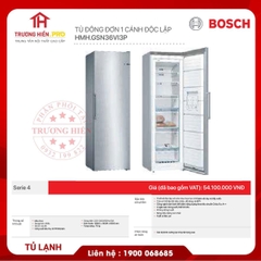 TỦ ĐÔNG ĐƠN 1 CÁNH ĐỘC LẬP BOSCH GSN36VI3P