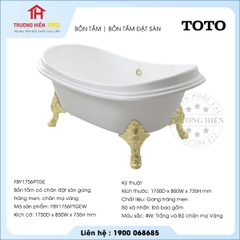 Bồn tắm TOTO FBY1756PTGE