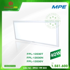 Led Panel lớn FPL-12030 Trắng, Vàng, Trung tính 40W MPE