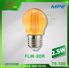 ĐÈN LED FILAMENT MÀU 2.5W FLM-3OR MPE