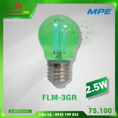 ĐÈN LED FILAMENT MÀU 2.5W FLM-3GR MPE