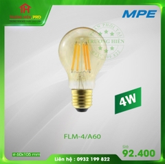 ĐÈN LED FILAMENT 4W FLM-4-A60 MPE