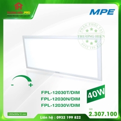 ĐÈN LED PANEL LỚN SỬ DỤNG DIMMER FPL-12030T-DIM MPE