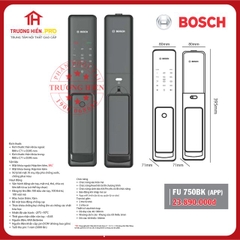 Ổ KHÓA ĐIỆN TỬ BOSCH FU 750BK (APP)