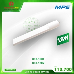 BÓNG ĐÈN LED TUBE THỦY TINH T8 1M2 MPE