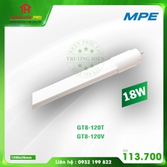 BÓNG ĐÈN LED TUBE THỦY TINH 1M2 MPE