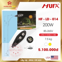 ĐÈN ĐƯỜNG LED HUFA HF- LD - 014 200W