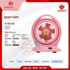 QUẠT HỘP MINI LIFAN HO-MI