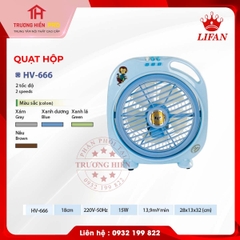 QUẠT HỘP LIFAN HV-666