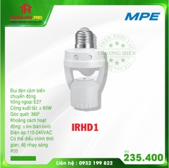 ĐUI ĐÈN CẢM BIẾN HỒNG NGOẠI IRHD1 MPE