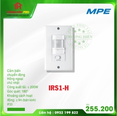 THIẾT BỊ CẢM BIẾN HỒNG NGOẠI IRS1-H MPE