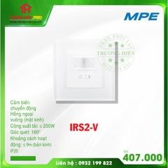 THIẾT BỊ CẢM BIẾN HỒNG NGOẠI IRS2-V MPE