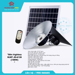Đèn highbay năng lượng mặt trời JD-6128 (100W)