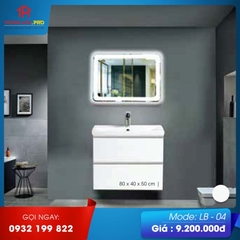 TỦ LAVABO NHÀ TẮM LB-04 80cm*40cm*50cm