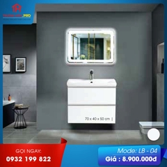 TỦ LAVABO NHÀ TẮM LB-04 70cm*40cm*50cm