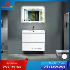 TỦ LAVABO NHÀ TẮM LB-04 60cm*40cm*50cm
